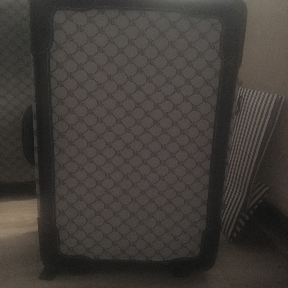 25" Large trunk piece Ralph Lauren luggage.